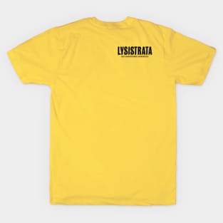 Lysistrata Black Logo T-Shirt